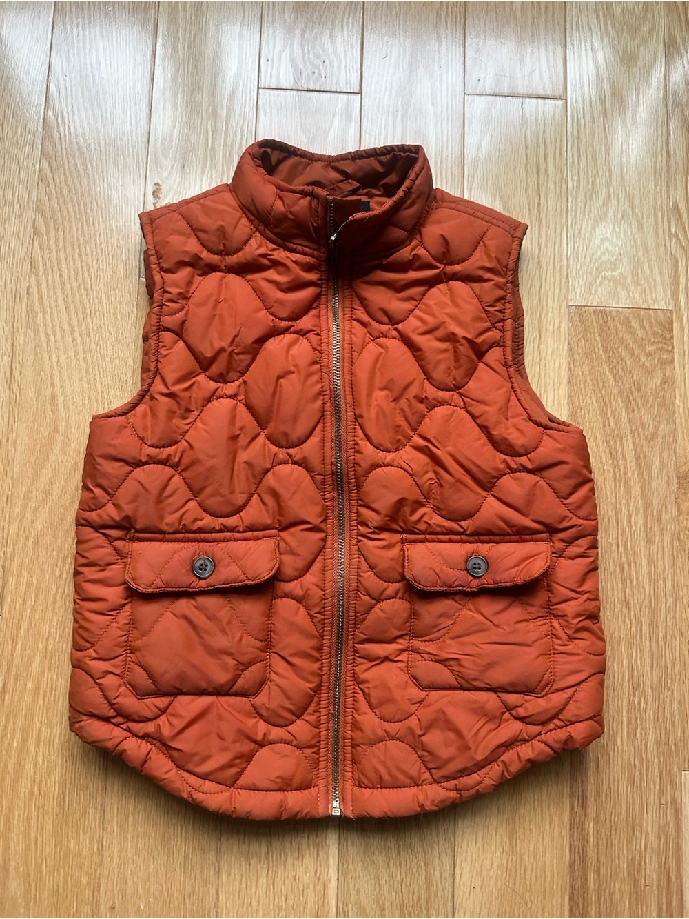 Kid’s Orange Quilted Jacket - Janie and Jack